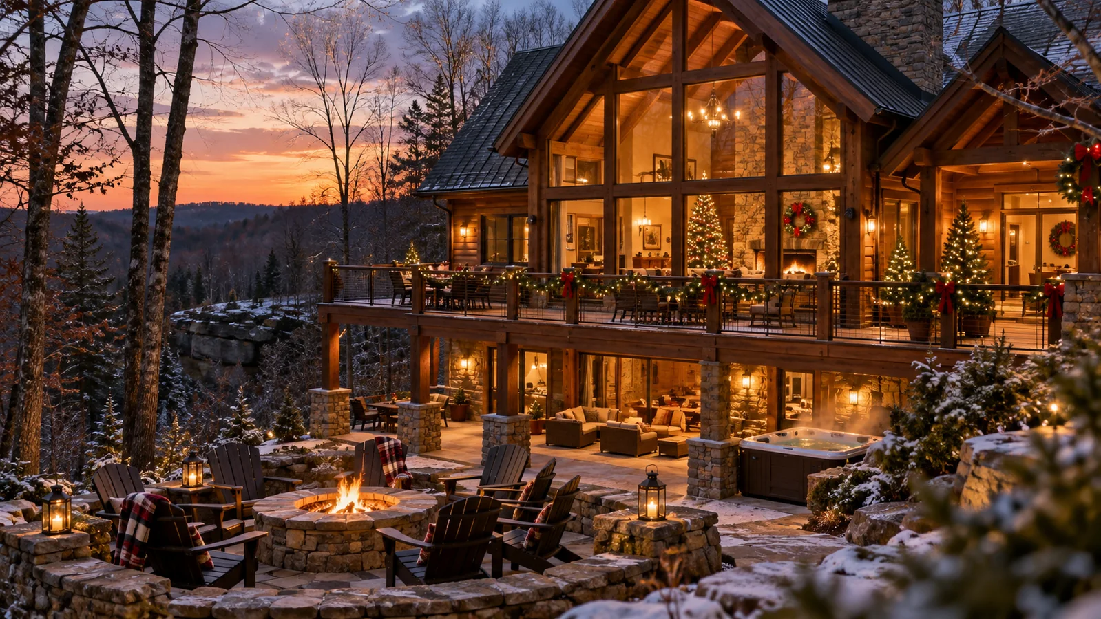 Thanksgiving & Christmas Rentals in Hocking Hills: What to Book First